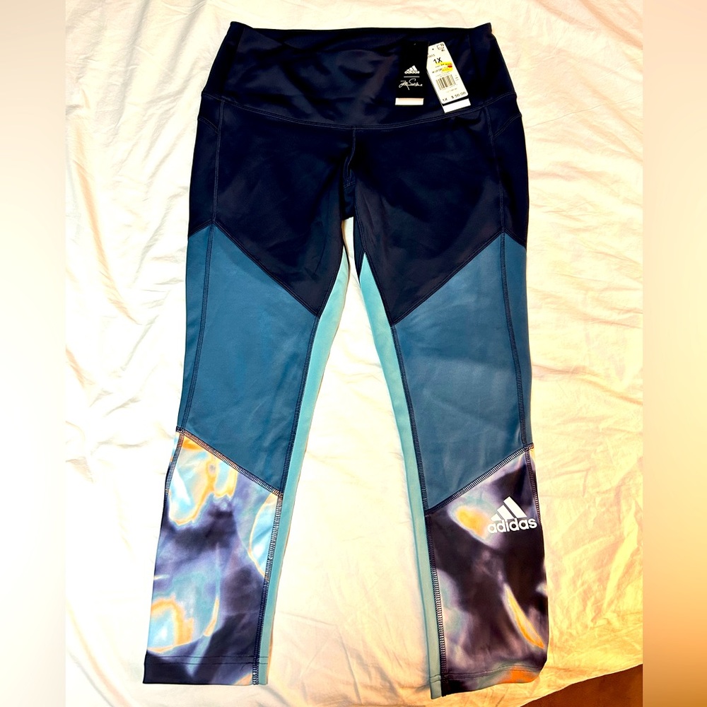 NWT ADIDAS ZOE SALDANA LEGGINGS SIZE 1X